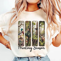 Hunting Season Shirt, Camo Coquette Bow Shirt, Deer Hunting Tee