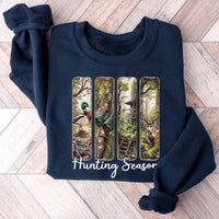Hunting Season Sweatshirt, Camo Coquette Bow Shirt, Deer Hunting Sweatshirt