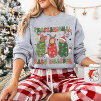 Labor and Delivery Christmas Shirt, Professional Baby Wrapper L&D Nurse Christmas Shirt, Labor Nurse Tee