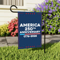 America 250 Anniversary 250 YEARS Protest Garden Flag, Freedom, No Kings In America, Protect Democracy, Anti-Trump, Anti Fascist Flag