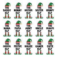 Custom The Elf Sweatshirt, Custom Elf Shirt, Christmas Family Matching Sweatshirt