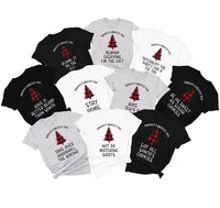 Family Christmas Shirt, Buffalo Plaid Most Likely To Shirt, Funny Christmas Party Tee