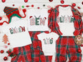 Custom Name Christmas Shirt, Family Crew Matching Shirt, Personalized Christmas Tee