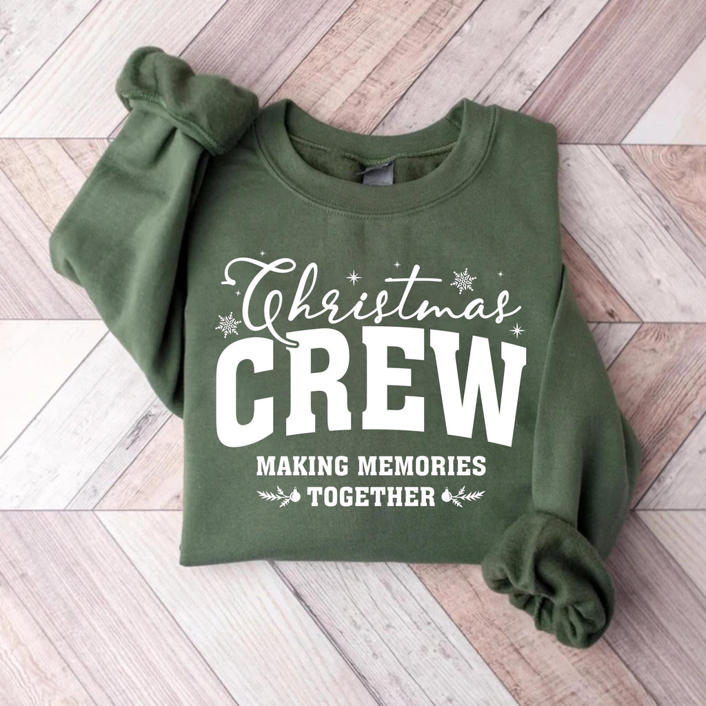 Christmas Crew 2025 Sweatshirt, Family Christmas 2025 Shirt, Family Matching Christmas Sweatshirt