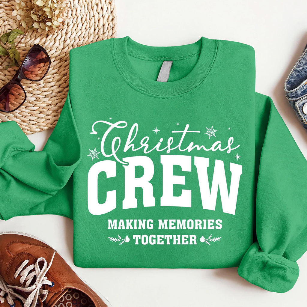 Christmas Crew 2025 Sweatshirt, Family Christmas 2025 Shirt, Family Matching Christmas Sweatshirt