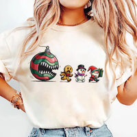 Funny Gingerbread Cookie Shirt, Christmas Ornament Shirt, Cute Holiday Snack Tee