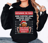 Family Christmas Hoodie, Matching Holiday Family Outfit, Christmas Hoodie