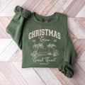 Custom Tropical Family Christmas Sweatshirt, Personalized Matching Family Christmas Shirt, Beach Christmas Palm Tree Sweatshirt