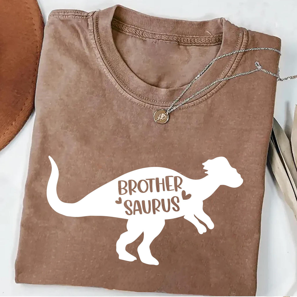 Custom Dinosaur Family Shirt, Matching Family Saurus Shirt, Auntie Saurus Tee