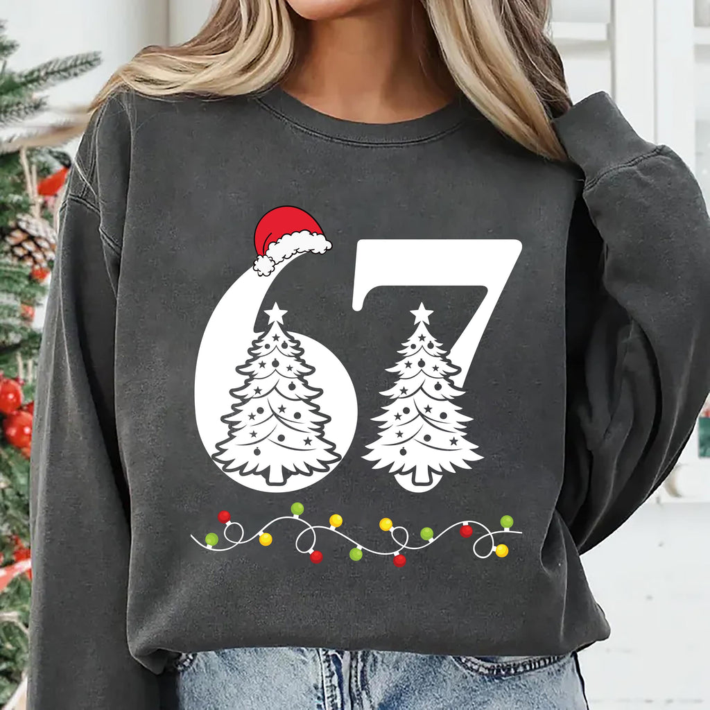 6 7 Couples Christmas Shirt, Funny Matching Shirt, Trendy Christmas Party Tee