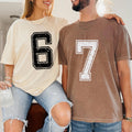 6 7 Funny Trendy Shirt, Six Seven Shirt, Couple Meme Tee, Trendy Viral Shirt