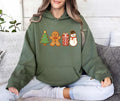 Cute Gingerbread Cookies Hoodie, Women's Christmas Shirt, Merry Christmas Hoodie