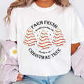 Farm Fresh Christmas Tree Shirt, Christmas Tree Cake Shirt, Christmas Cake Tee