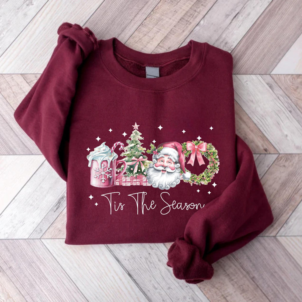Tis The Season Sweatshirt, Christmas Tis The Season Shirt, Merry Christmas Sweatshirt