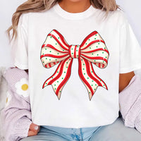 Christmas Snacks Coquette Shirt, Trendy Christmas Shirt, Christmas Tee
