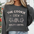 Custom Christmas Cookie Crew Sweatshirt, Matching Family Christmas Shirt, Christmas Baking Sweatshirt
