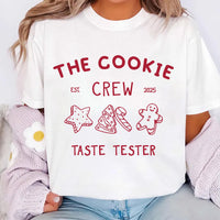 Custom Christmas Cookie Crew Shirt, Matching Family Christmas Shirt, Christmas Baking Tee