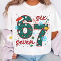 Funny Six Seven Meme Christmas Shirt, Viral Funny Saying 6 7 Shirt, Internet Joke Tee