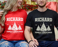 Custom Family Christmas Shirt, Matching Family Christmas Shirt, Christmas Tee