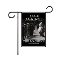 Portland Frog Anti-ICE Protest Garden Flag, Double Sided, No Kings In America, Protect Democracy, Anti-Trump Flag, Resist Fascism Flag