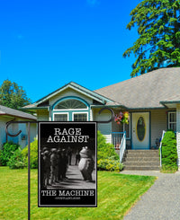 Portland Frog Anti-ICE Protest Garden Flag, Double Sided, No Kings In America, Protect Democracy, Anti-Trump Flag, Resist Fascism Flag