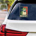 Portland Frog Anti-ICE Protest Vinyl Sticker, Protect Democracy, Anti-Trump, No Kings Protest Sign, Resist Fascism Bumper Sticker, 6
