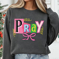 Christian Pray Sweatshirt, Christian Bible Verse Shirt, Scripture Sweatshirt