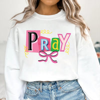 Christian Pray Sweatshirt, Christian Bible Verse Shirt, Scripture Sweatshirt