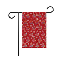 Subtle Anti-Trump Christmas Garden Flag, F*ck Trump, Resist Fascism Yard Flag, Protest MAGA Political Decor, Christmas Lights Outdoor Flag