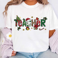 Christmas Teacher Shirt, Christmas Gift for Teacher, Teaching Shirt, Teachers Day Tee