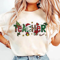 Christmas Teacher Shirt, Christmas Gift for Teacher, Teaching Shirt, Teachers Day Tee