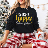 Happy New Year 2026 Sweatshirt, New Year 2026 Family Shirt, New Year Family Matching Sweatshirt
