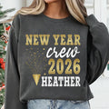 Happy New Year 2026 Sweatshirt, Christmas Crew Matching Family Outfits Shirt, New Year Family Sweatshirt