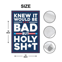 No Kings In America Garden Flag, Double Sided, Different Hats, Democracy Not Oligarchy, Anti-Trump, Resist Racism Flag, Resist Fascism Flag