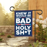 No Kings In America Garden Flag, Double Sided, Different Hats, Democracy Not Oligarchy, Anti-Trump, Resist Racism Flag, Resist Fascism Flag