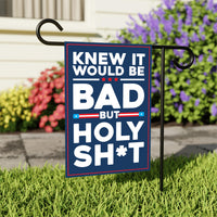 No Kings In America Garden Flag, Double Sided, Different Hats, Democracy Not Oligarchy, Anti-Trump, Resist Racism Flag, Resist Fascism Flag