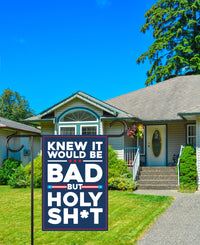 No Kings In America Garden Flag, Double Sided, Different Hats, Democracy Not Oligarchy, Anti-Trump, Resist Racism Flag, Resist Fascism Flag