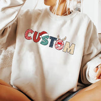 Family Christmas Sweatshirt, Matching Family Xmas Shirt, Family PJ Sweatshirt