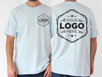 Custom Logo Shirt, Your Business Logo or Brand Logo Shirt, Your Design Here Tee, Front Back