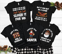 Family Group Christmas Shirt, Matching Christmas Western Shirt, Funny Christmas Party Tee