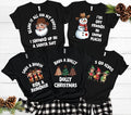 Family Group Christmas Shirt, Matching Christmas Western Shirt, Funny Christmas Party Tee