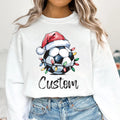 Custom Christmas Soccer Team Sweatshirt, Winter Sports Tee, Personalized Soccer Sweatshirt