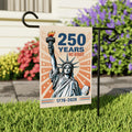 America 250 Anniversary 250 YEARS Protest Garden Flag, Double Sided, No Kings In America, Protect Democracy, Anti-Trump, Anti Fascist Flag