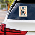 America 250 Anniversary 250 YEARS Protest Vinyl Sticker, Protect Democracy, Anti-Trump, No Kings, Resist Fascism Bumper Sticker, 6