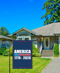 America 250 Anniversary 250 YEARS Protest Garden Flag, Freedom, No Kings In America, Protect Democracy, Anti-Trump, Anti Fascist Flag