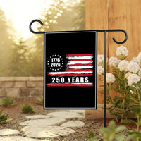 America 250 Anniversary 250 YEARS Protest Garden Flag, Freedom, No Kings In America, Protect Democracy, Anti-Trump, Anti Fascist Flag