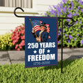 America 250 Anniversary 250 YEARS Protest Garden Flag, Freedom, No Kings In America, Protect Democracy, Anti-Trump, Anti Fascist Flag