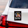 America 250 Anniversary 250 YEARS Protest Magnet, Freedom, Protect Democracy, Anti-Trump, No Kings, Resist Fascism Vehicle Magnet, 6