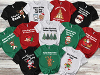 Custom Face Christmas Shirt, Personalized Santa Hat Shirt, Matching Family Gift Tee