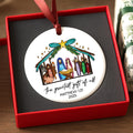 Nativity Christmas Ornament, The Greatest Gift of All Ceramic Ornament, Christian Christmas Ornament, Religious Holiday Gift Keepsake 2025